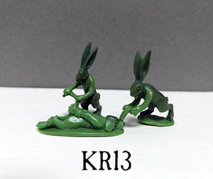 Rabbits capturing Hound
