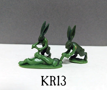 Rabbits capturing Hound