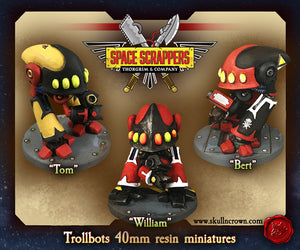 Trollbot resin model