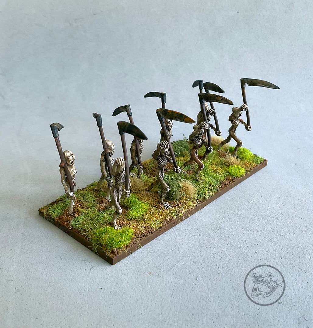 Skeletons with Scythes