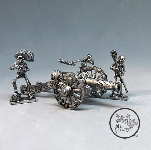 Skeleton Cannon and Crew
