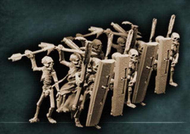 Skeletons with Throwing Darts