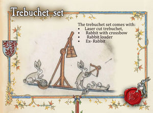 Rabbit Trebuchet Set